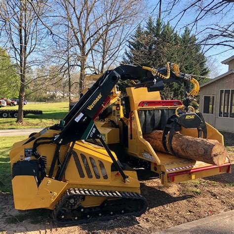 mini skid steer rotating log grapple